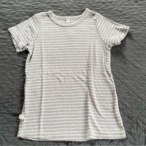Childhoods Striped Ribbed Tee